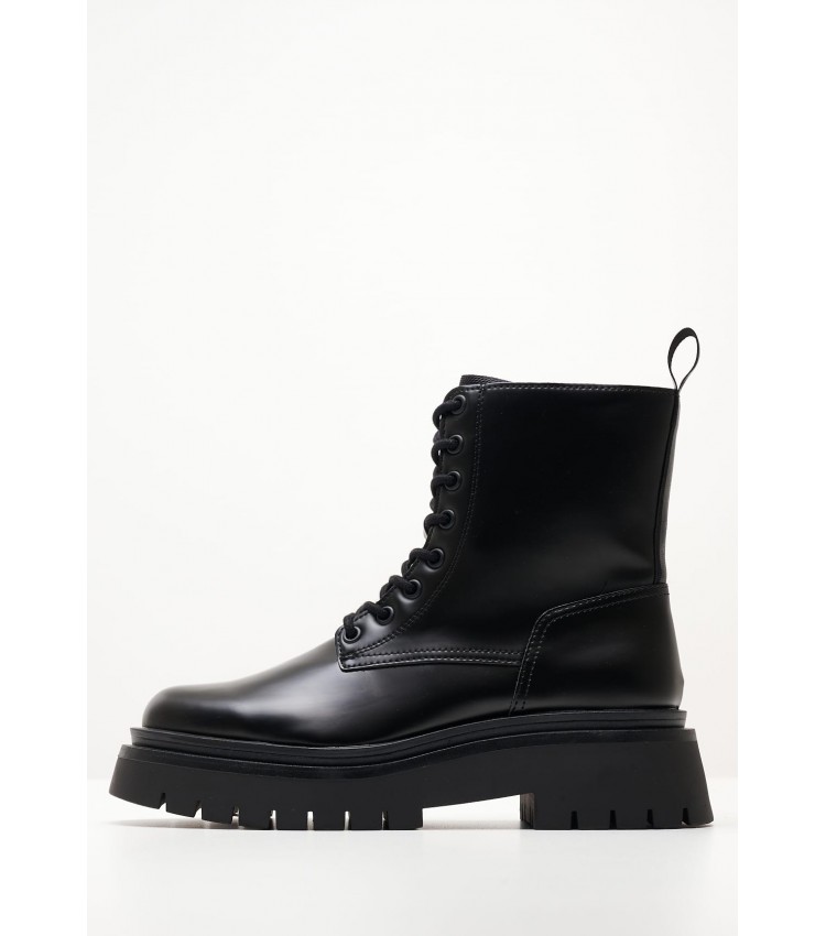 Women Boots Queen Black ECOleather Pepe Jeans