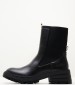 Women Boots Soda.Plus Black ECOleather Pepe Jeans