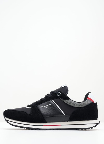 Ανδρικά Παπούτσια Casual U.Spherica.E Μπλε Δέρμα Geox