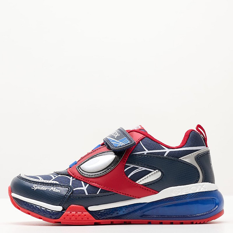Kids Casual Shoes Bayonyc24 Red ECOleather Geox