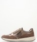 Women Casual Shoes Bulmya.24 Taupe Buckskin Geox