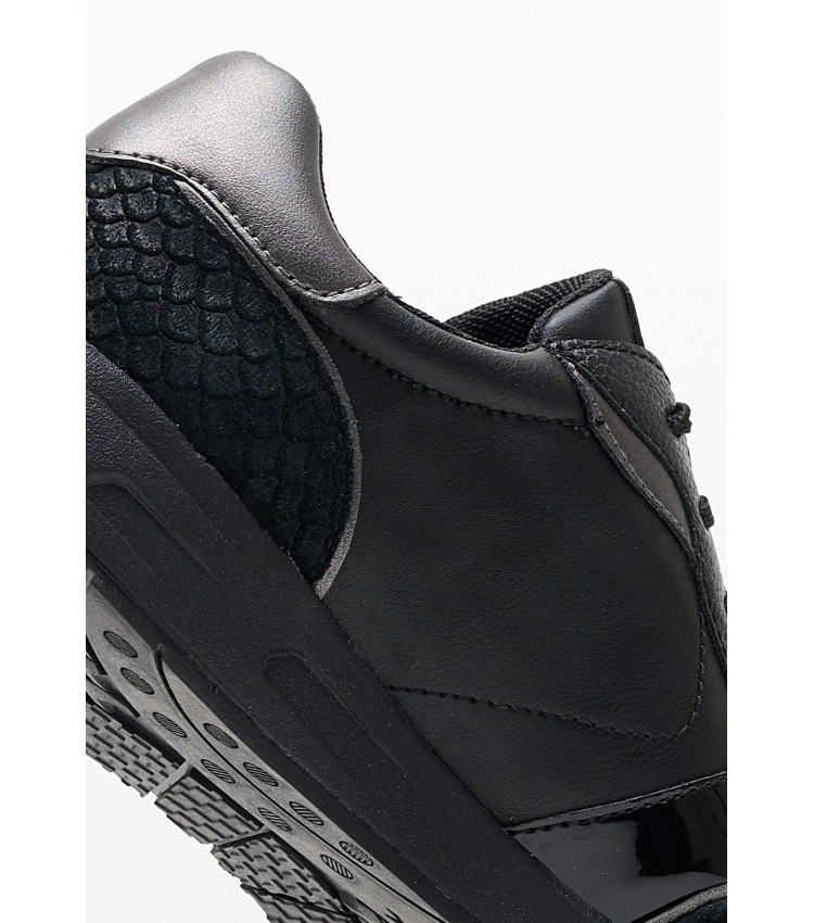 Women Casual Shoes Bulmya.Gbk Black Leather Geox