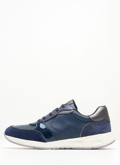 Ανδρικά Παπούτσια Casual Spherica Γκρι Ύφασμα Geox