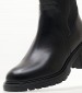 Γυναικείες Μπότες Damiana.Boot Μαύρο Δέρμα Geox