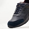 Ανδρικά Παπούτσια Casual Delray.Abx Μπλε ECOleather Geox