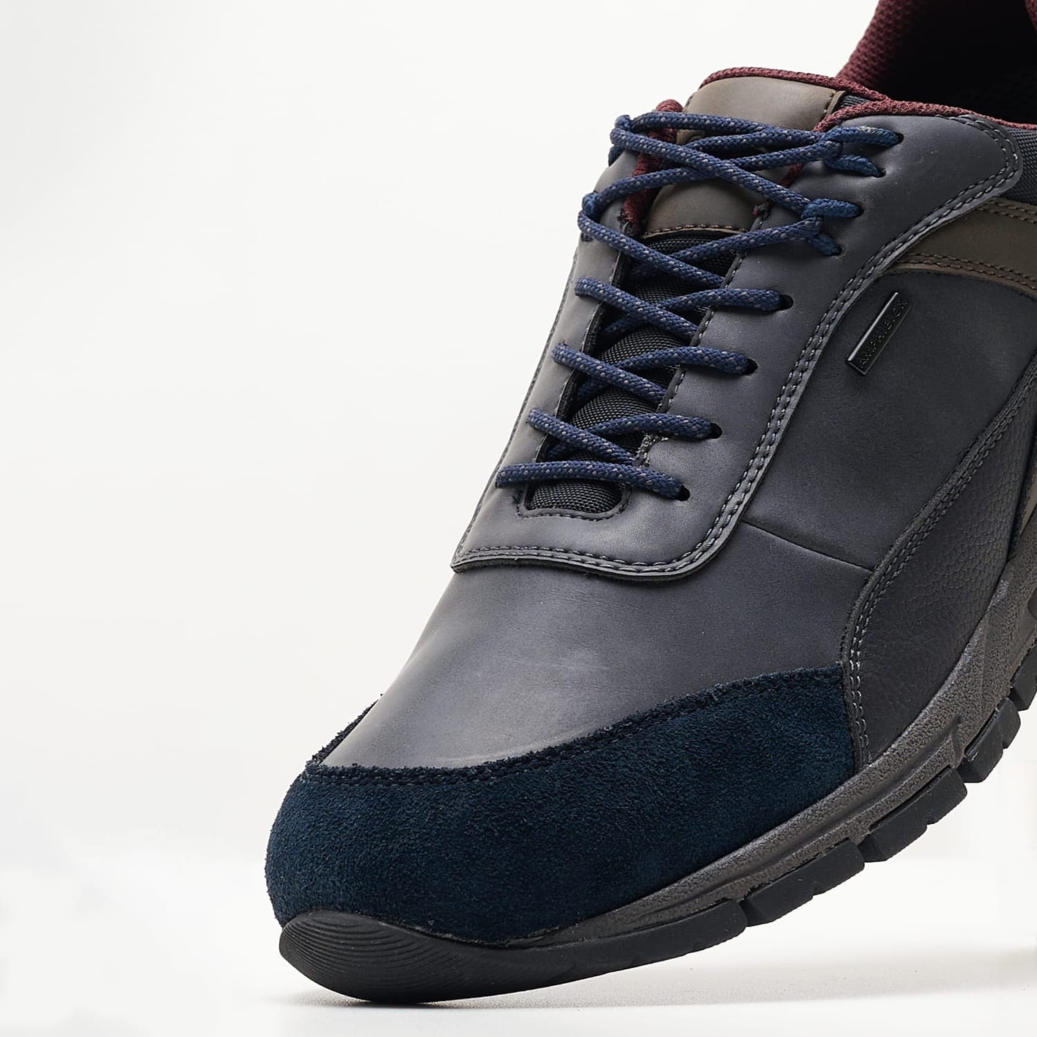 Ανδρικά Παπούτσια Casual Delray.Abx Μπλε ECOleather Geox