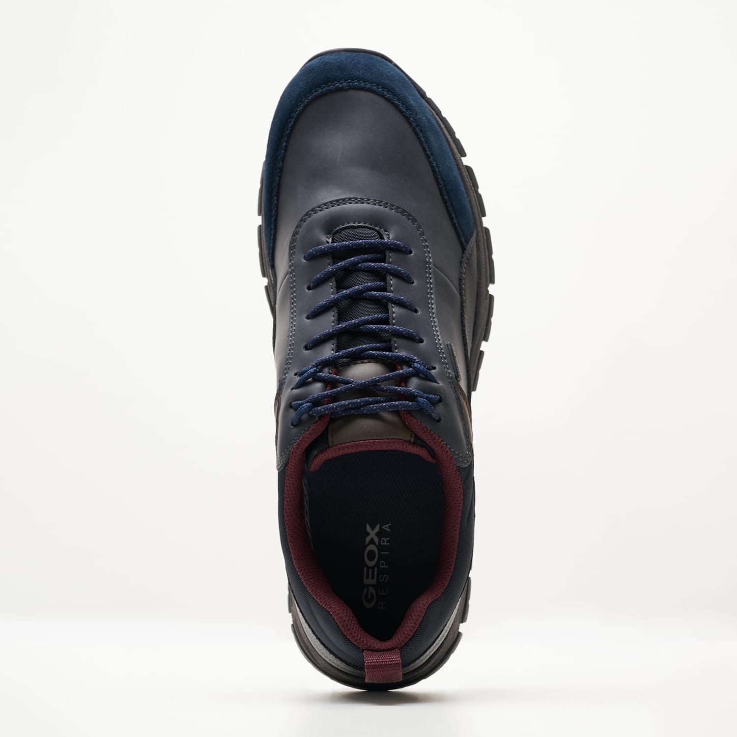 Ανδρικά Παπούτσια Casual Delray.Abx Μπλε ECOleather Geox