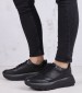 Women Casual Shoes Diamanta.Snk2 Black Leather Geox