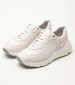 Women Casual Shoes Diamanta.Snk White Leather Geox