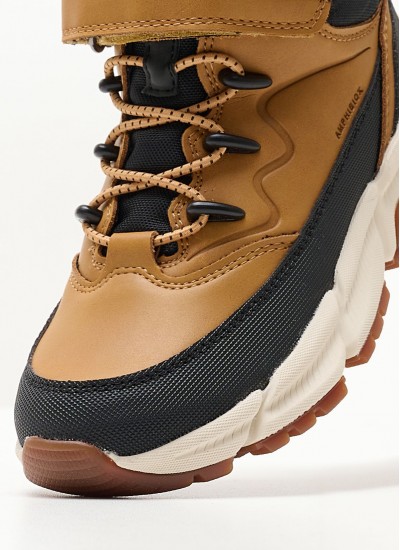 Παιδικά Μποτάκια A147X Καφέ Δέρμα Καστόρι Timberland