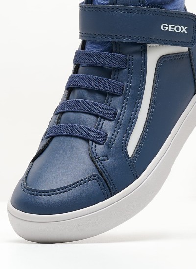 Παιδικά Παπούτσια Casual Lowcut.Laceup Μπλε ECOleather Tommy Hilfiger