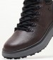 Men Boots Granito Brown Leather Geox