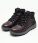 Men Boots Granito Brown Leather Geox