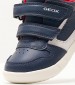 Kids Casual Shoes Hyroo Blue Leather Geox