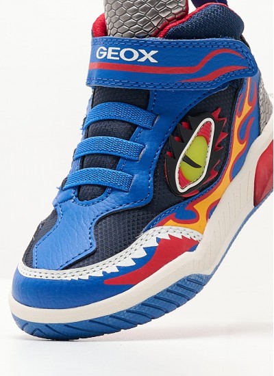 Παιδικές Σαγιονάρες & Πέδιλα Rex.Sandal Μπλε ECOleather Lumberjack
