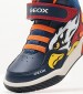 Kids Casual Shoes Inek.Bb Blue ECOleather Geox