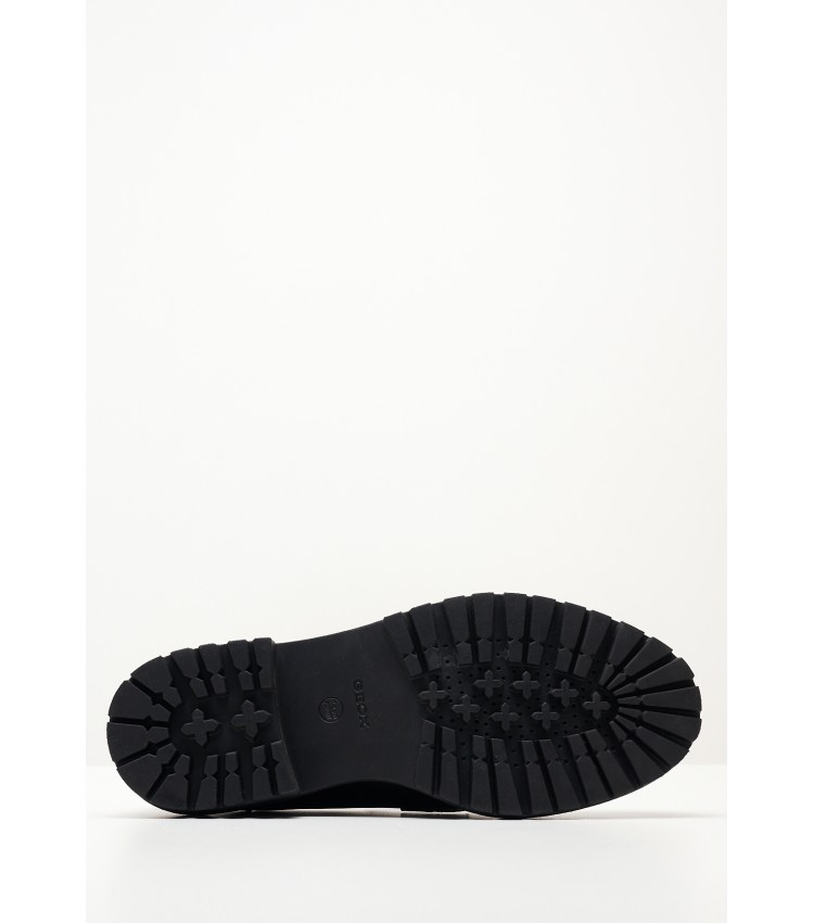 Women Moccasins Iridea.Lf Black Leather Geox