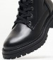 Women Boots Iridea Black Leather Geox