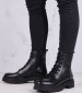 Women Boots Iridea Black Leather Geox