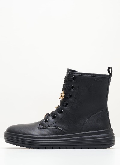 Παιδικά Μποτάκια A23DY Μαύρο Δέρμα Νούμπουκ Timberland