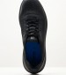 Ανδρικά Παπούτσια Casual Spherica.24 Μαύρο Ύφασμα Geox
