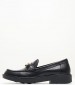 Women Moccasins Spherica.Ls Black Leather Geox