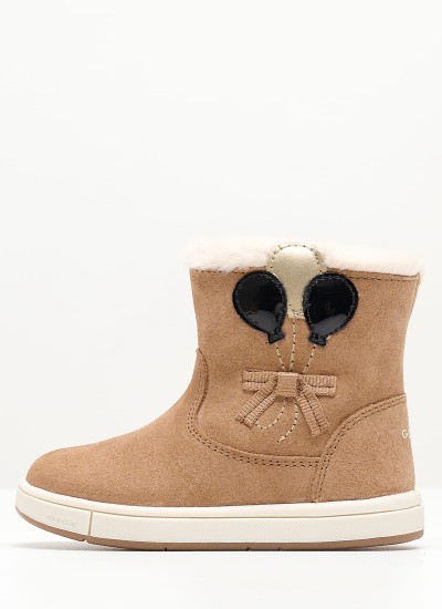 Kids Boots A147X Brown Suede Leather Timberland