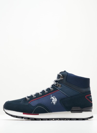 Ανδρικά Παπούτσια Casual Xirio001A Γκρι ECOleather U.S. Polo Assn.