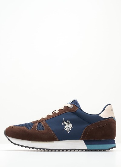 Ανδρικά Παπούτσια Casual Xirio001A Γκρι ECOleather U.S. Polo Assn.