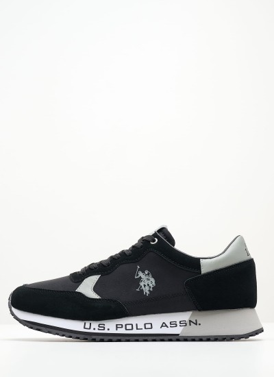 Ανδρικά Παπούτσια Casual Xirio001A Γκρι ECOleather U.S. Polo Assn.