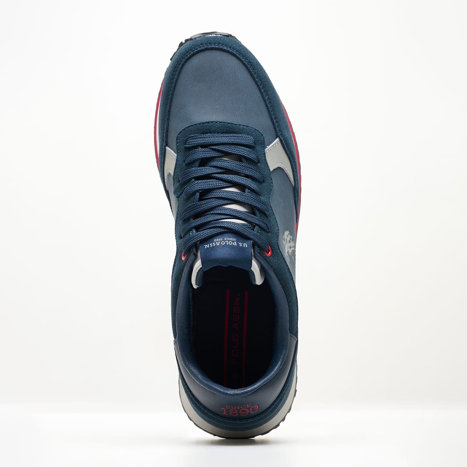 Men Casual Shoes Cleef005 Blue ECOsuede U.S. Polo Assn. Men Casual Shoes Cleef005 Blue ECOsuede U.S. Polo Assn.
