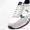 Men Casual Shoes Cleef005 White ECOsuede U.S. Polo Assn. Men Casual Shoes Cleef005 White ECOsuede U.S. Polo Assn.