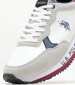 Men Casual Shoes Cleef005 White ECOsuede U.S. Polo Assn.