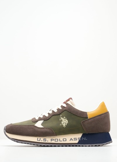 Ανδρικά Παπούτσια Casual Xirio001A Γκρι ECOleather U.S. Polo Assn.