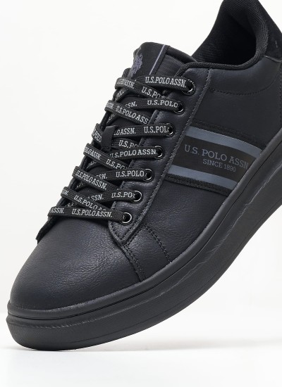 Ανδρικά Παπούτσια Casual Xirio001A Γκρι ECOleather U.S. Polo Assn.