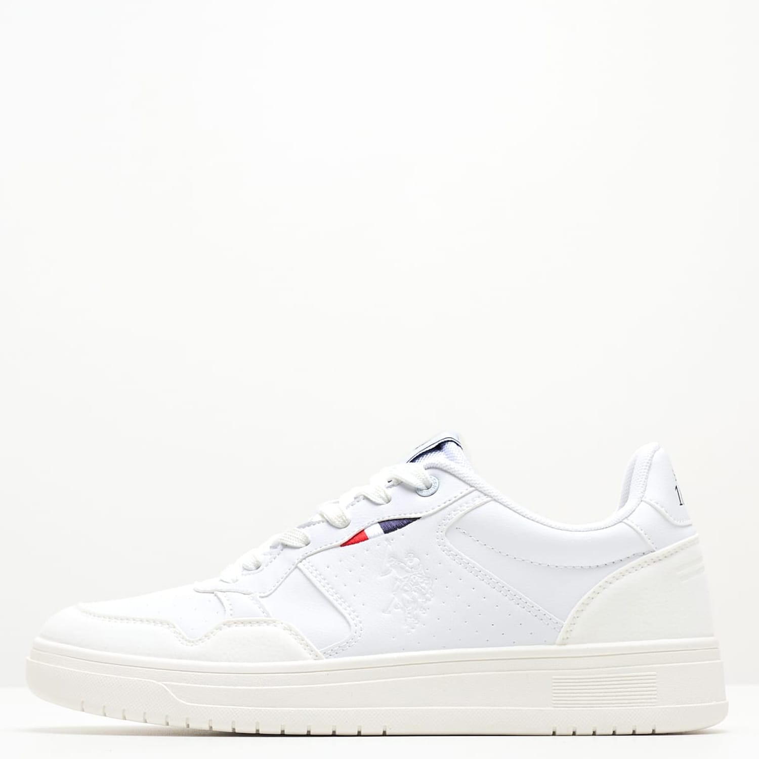 Ανδρικά Παπούτσια Casual Kosmo001.Club Άσπρο ECOleather U.S. Polo Assn.