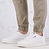 Ανδρικά Παπούτσια Casual Kosmo001.Club Άσπρο ECOleather U.S. Polo Assn. Ανδρικά Παπούτσια Casual Kosmo001.Club Άσπρο ECOleather U.S. Polo Assn.