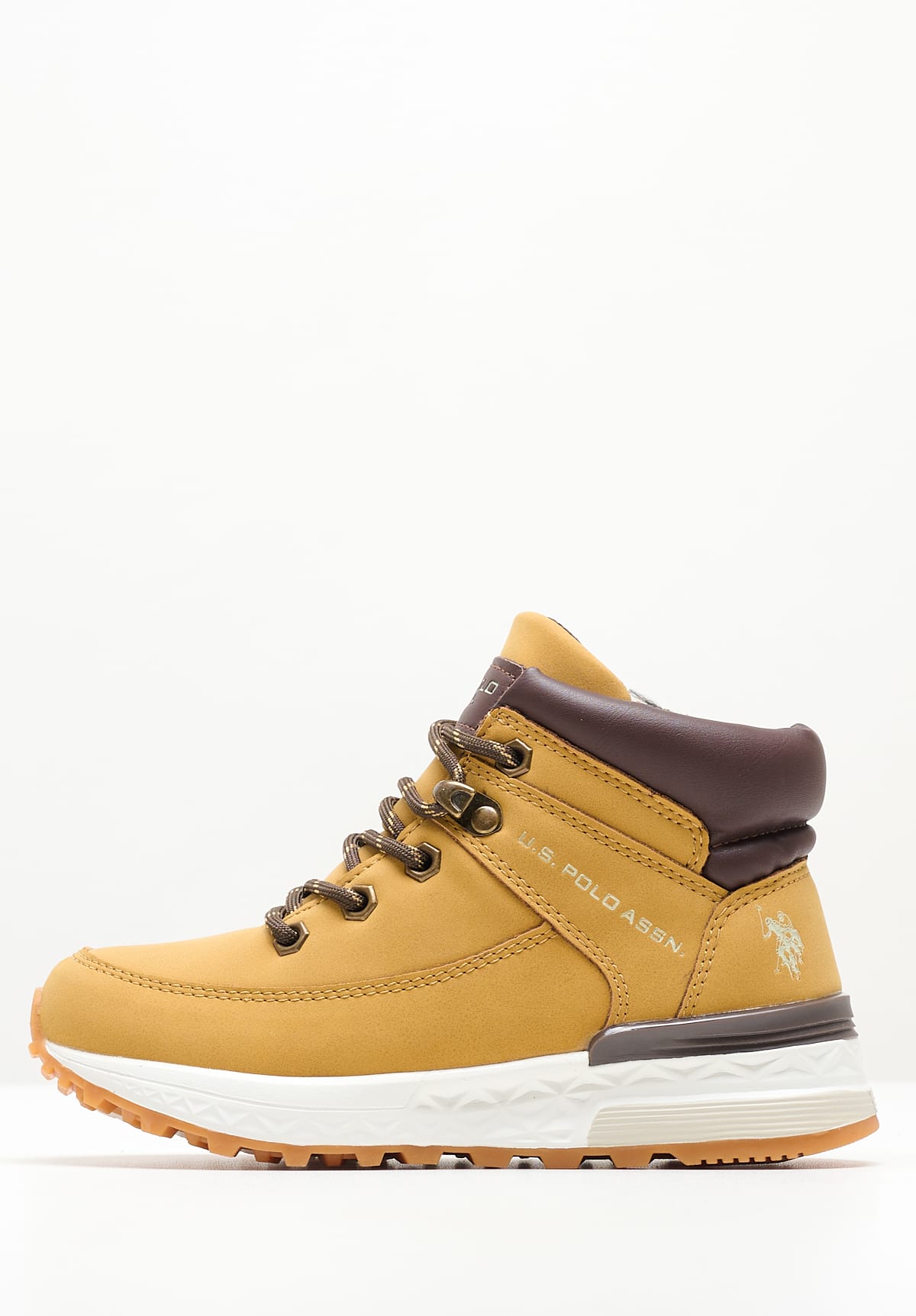 Yellow polo sales boots