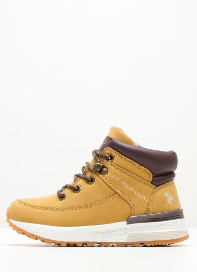 Παιδικά Μποτάκια A23DY Μαύρο Δέρμα Νούμπουκ Timberland