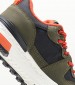 Kids Casual Shoes Mikael002 Olive ECOleather U.S. Polo Assn.