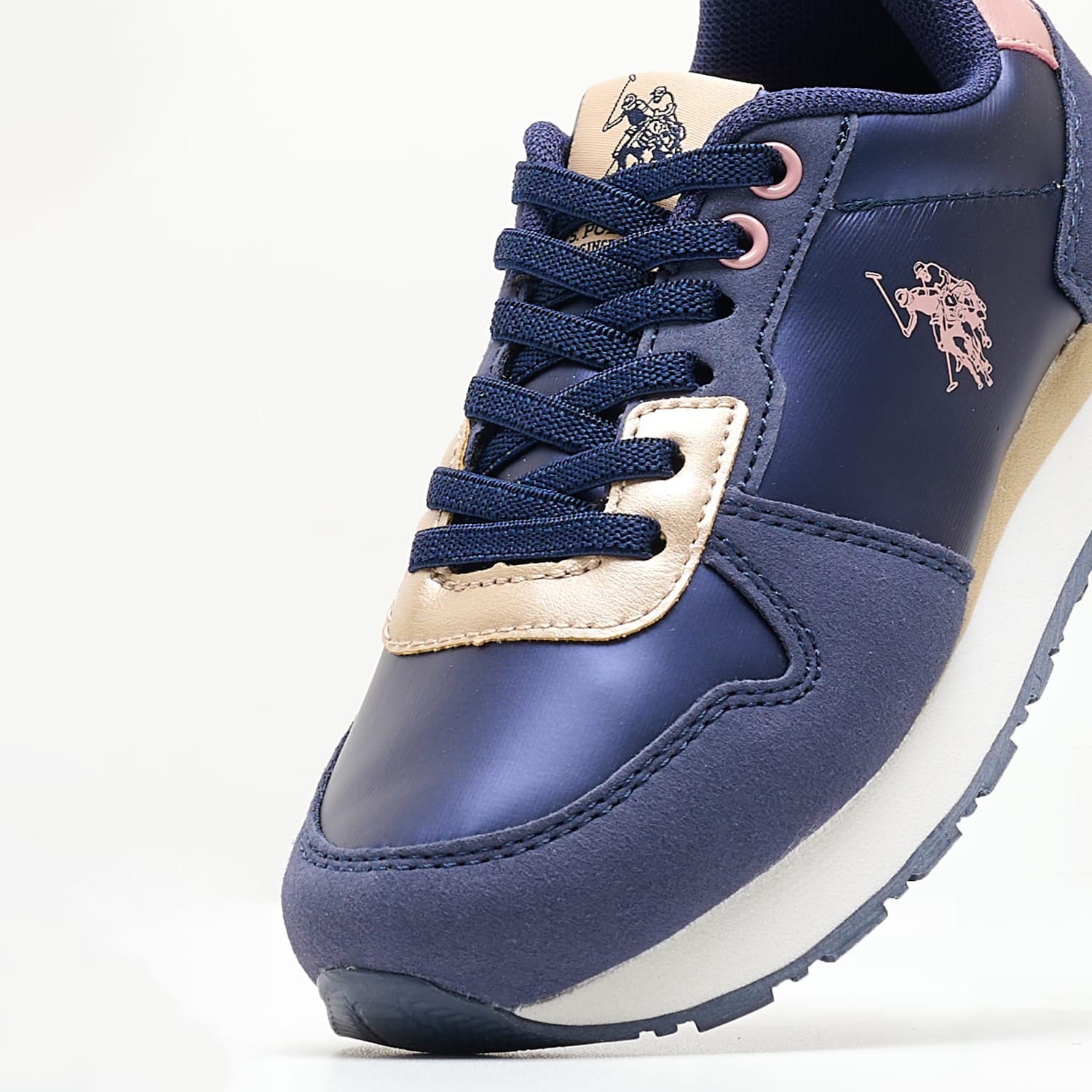 Παιδικά Παπούτσια Casual Nobik011A Μπλε Ύφασμα U.S. Polo Assn.