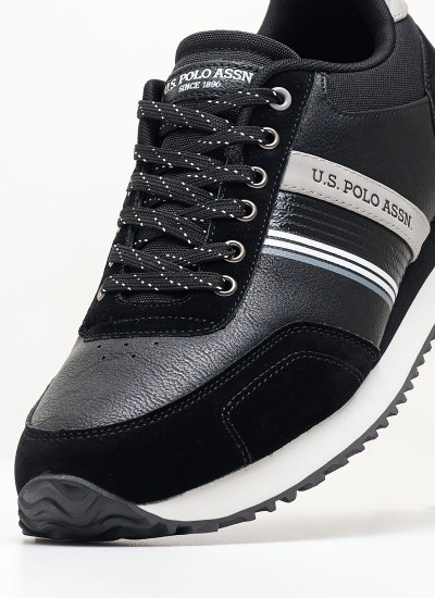 Ανδρικά Παπούτσια Casual Xirio001A Γκρι ECOleather U.S. Polo Assn.
