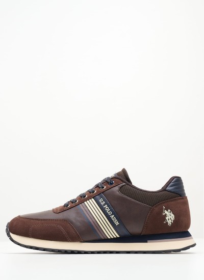 Ανδρικά Παπούτσια Casual Xirio001A Γκρι ECOleather U.S. Polo Assn.