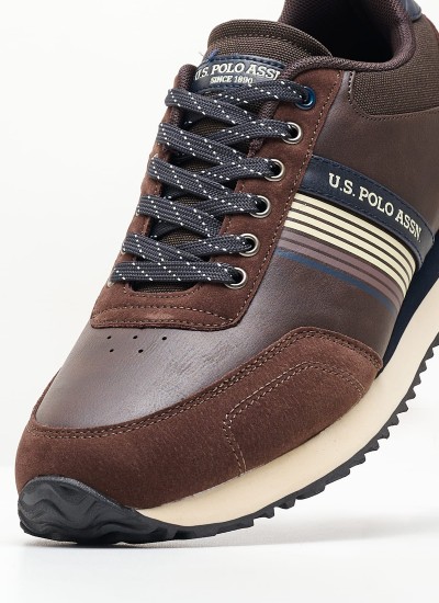 Ανδρικά Παπούτσια Casual Xirio001A Γκρι ECOleather U.S. Polo Assn.