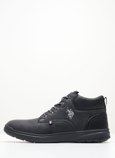 Ανδρικά Παπούτσια Casual Wilys003 Άσπρο ECOleather U.S. Polo Assn.