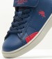 Kids Boots Zach002 Blue ECOleather U.S. Polo Assn.