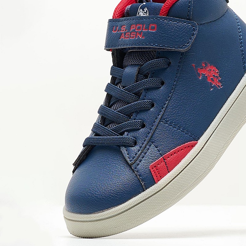 Kids Boots Zach002 Blue ECOleather U.S. Polo Assn.