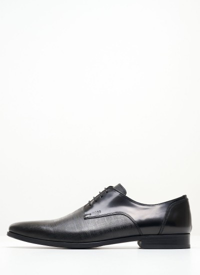 Men Shoes X4972.Glm Black Leather Boss shoes