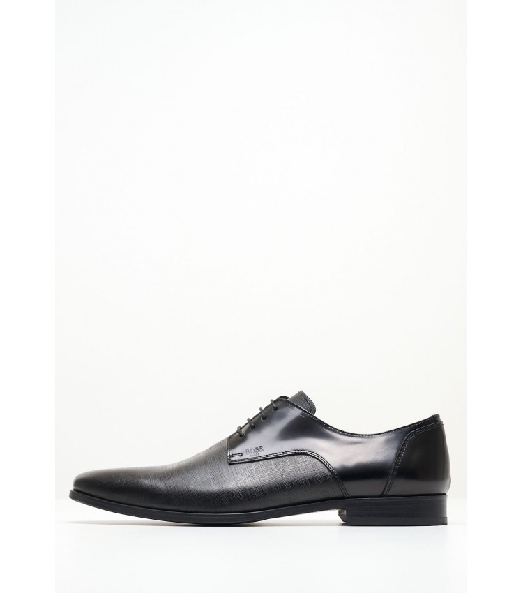 Men Shoes X4972.Glm Black Leather Boss shoes