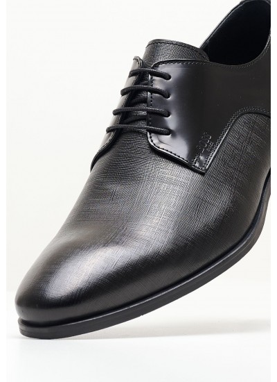 Men Shoes X4972.Glm Black Leather Boss shoes